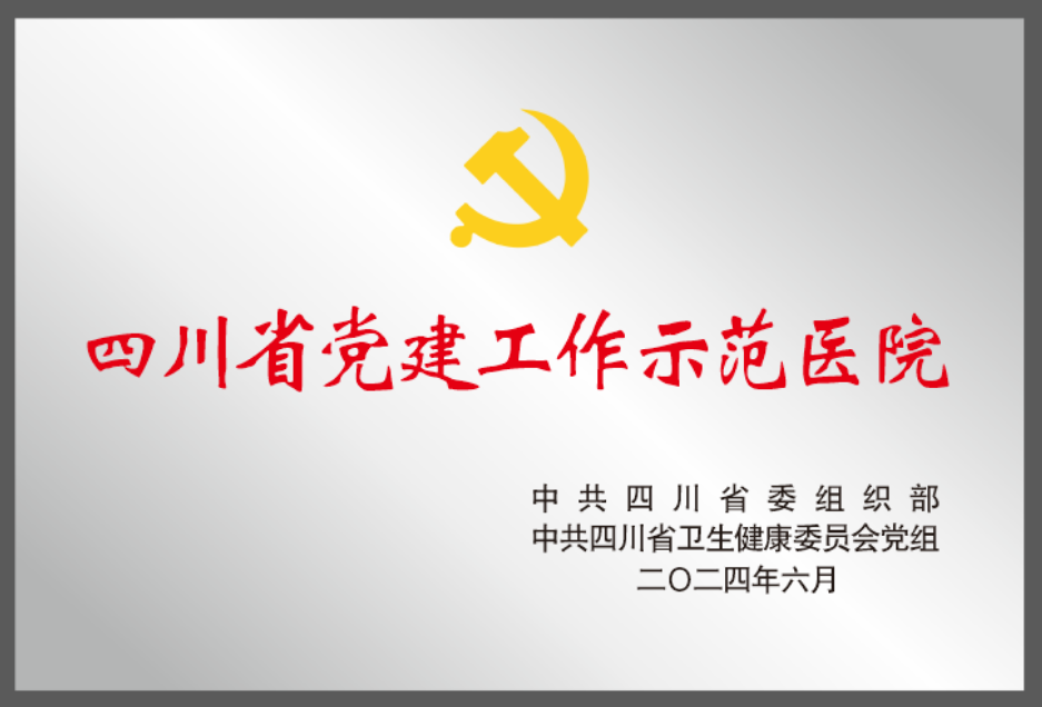 四川省党建工作示范医院