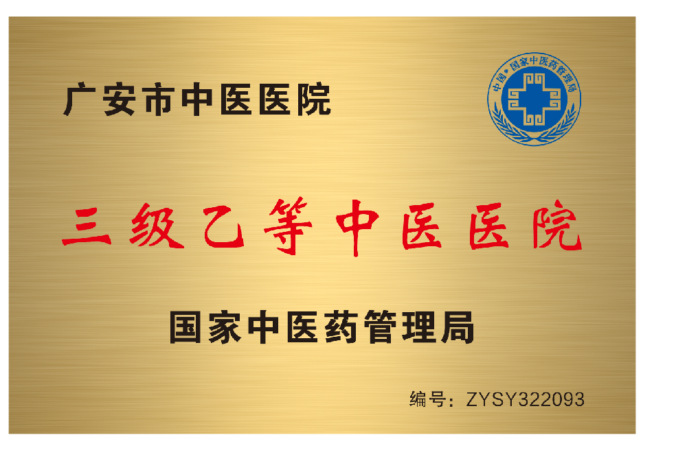 三级乙等中医医院